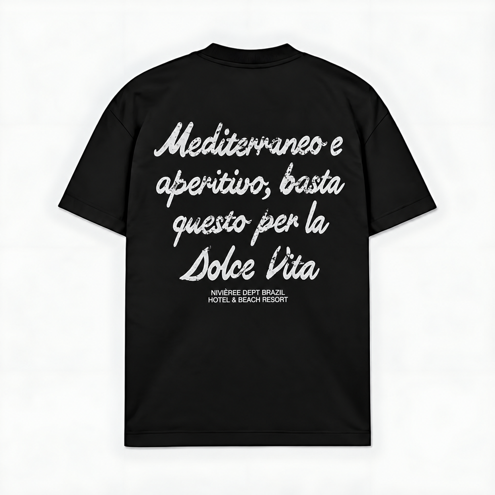 DOLCE VITA DEPT — Preto — costas