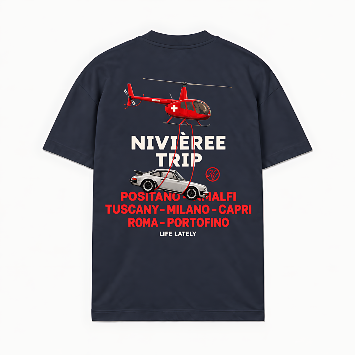NIVIEREE TRIP — Navy — costas