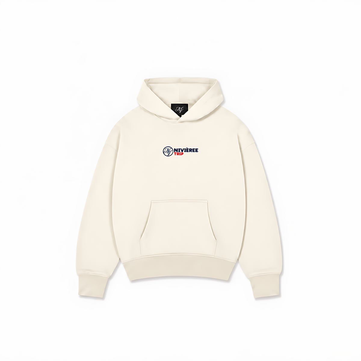 NIVIEREE TRIP HOODIE — Off White — frente