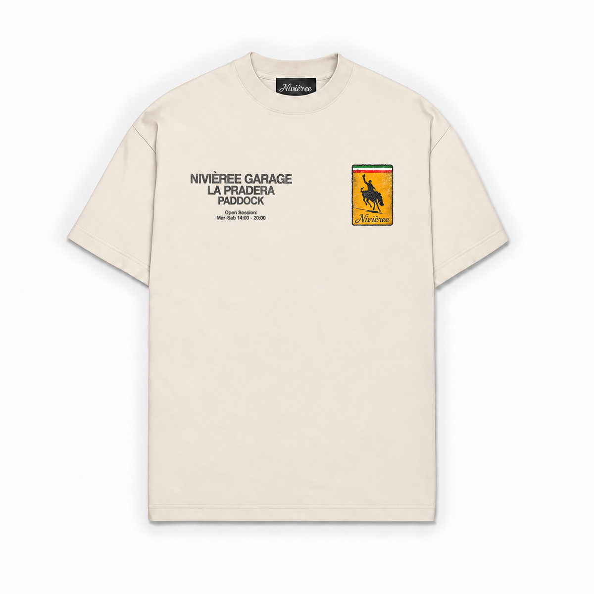 LA PRADERA GARAGE — Off White — frente