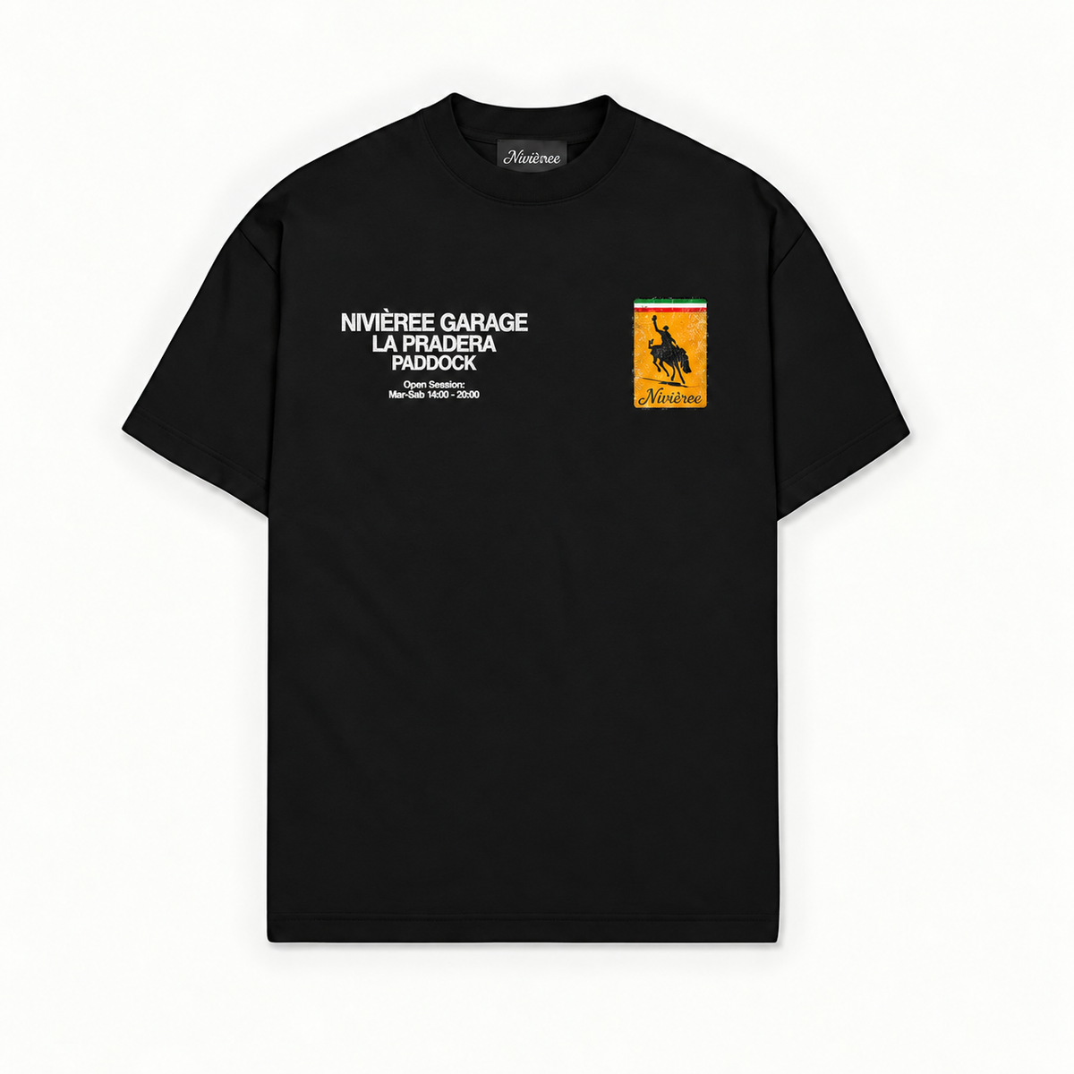 LA PRADERA GARAGE — Preto — frente