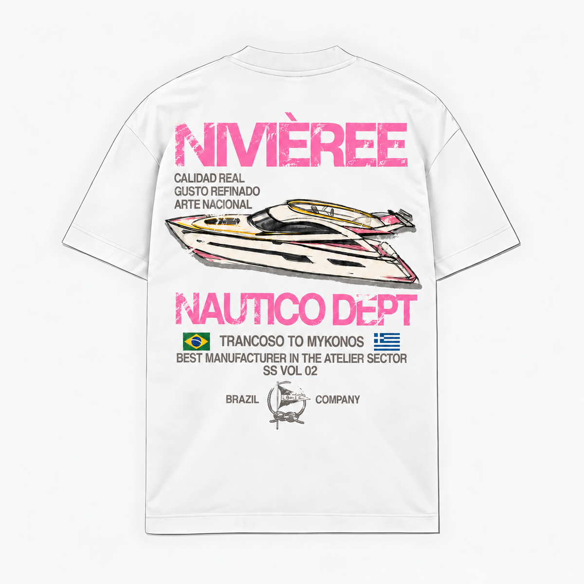 NAUTICO DEPT — Branco — costas