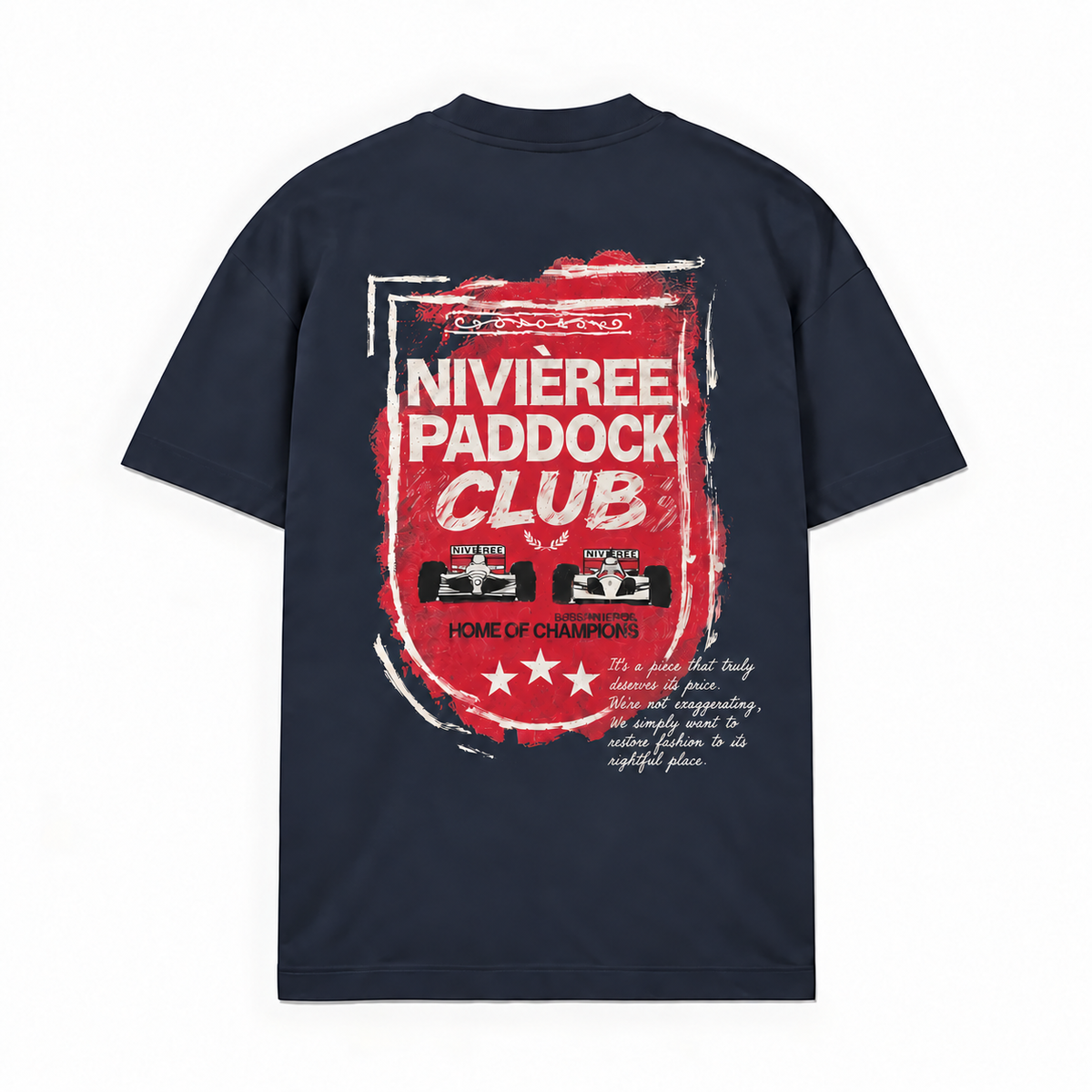 PADDOCK CLUB — Azul Marinho — costas