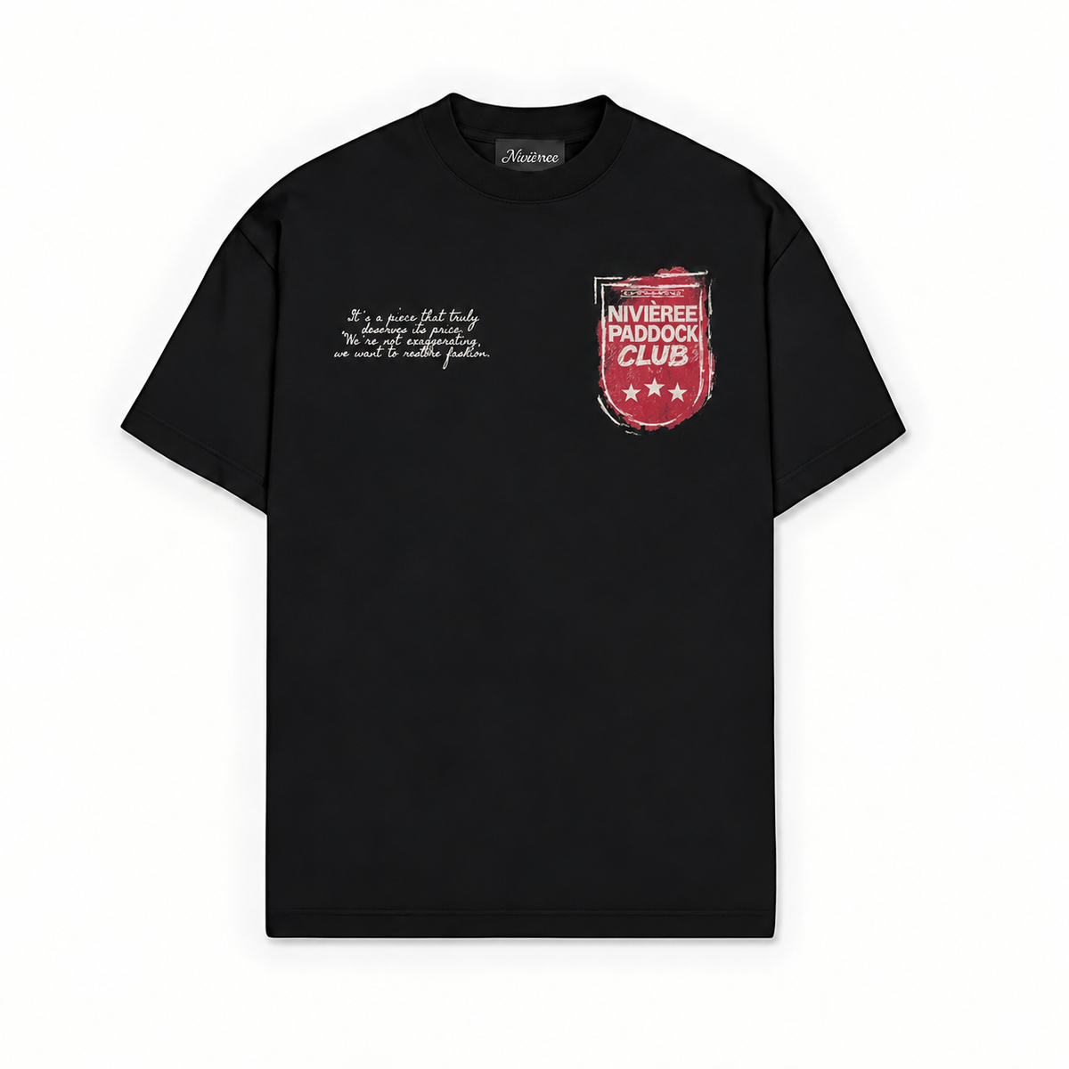 PADDOCK CLUB — Preto — frente