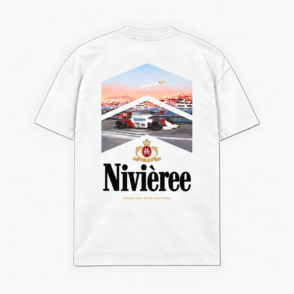 RIVIERA RACING — Branco — costas
