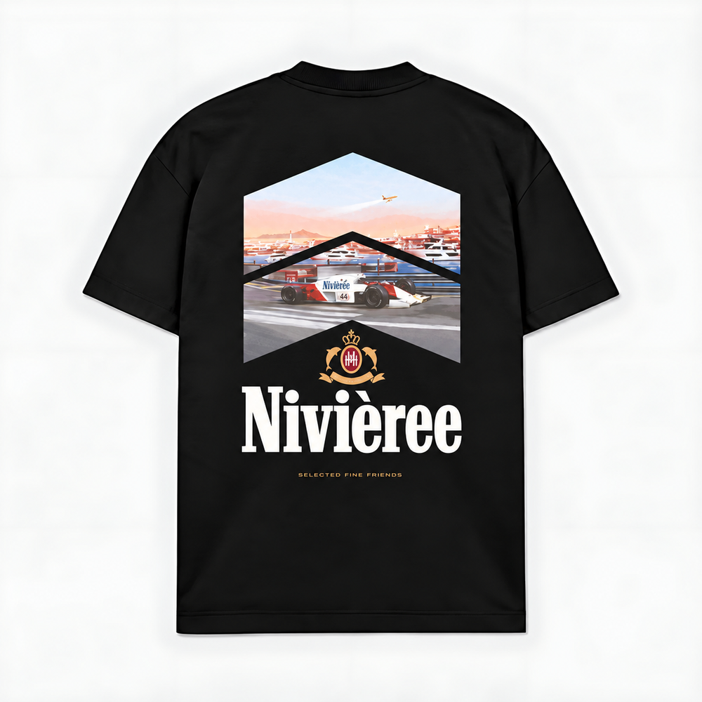 RIVIERA RACING — Preto — costas