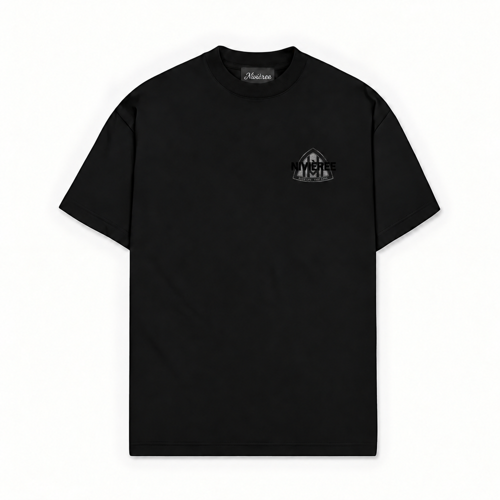 SLOW LIFE BLACK — Preto — frente