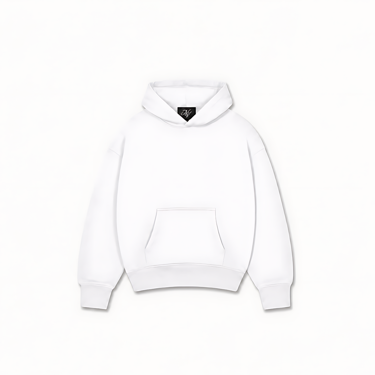 9PM HOODIE - Branco - frente