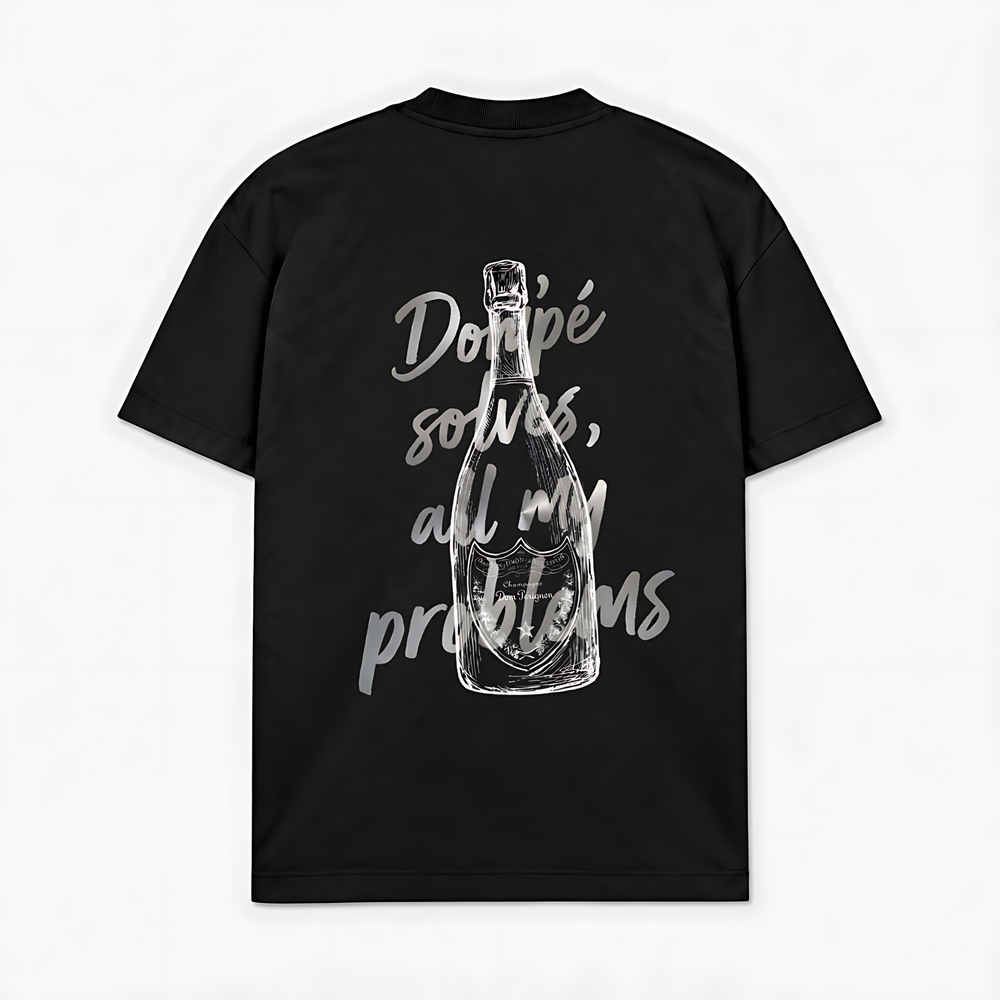 DOMPÉ PROBLEMS - Preto - costas