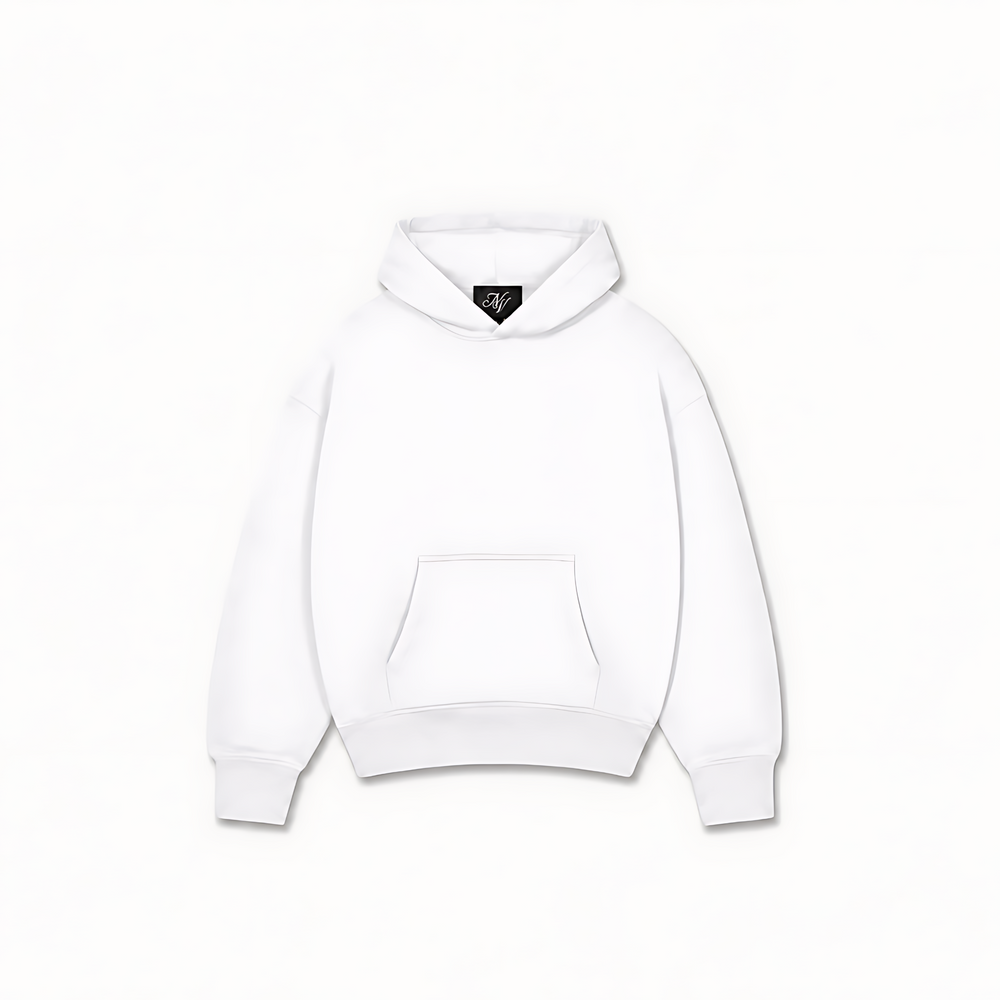 DOMPÉ PROBLEMS HOODIE - Branco - frente