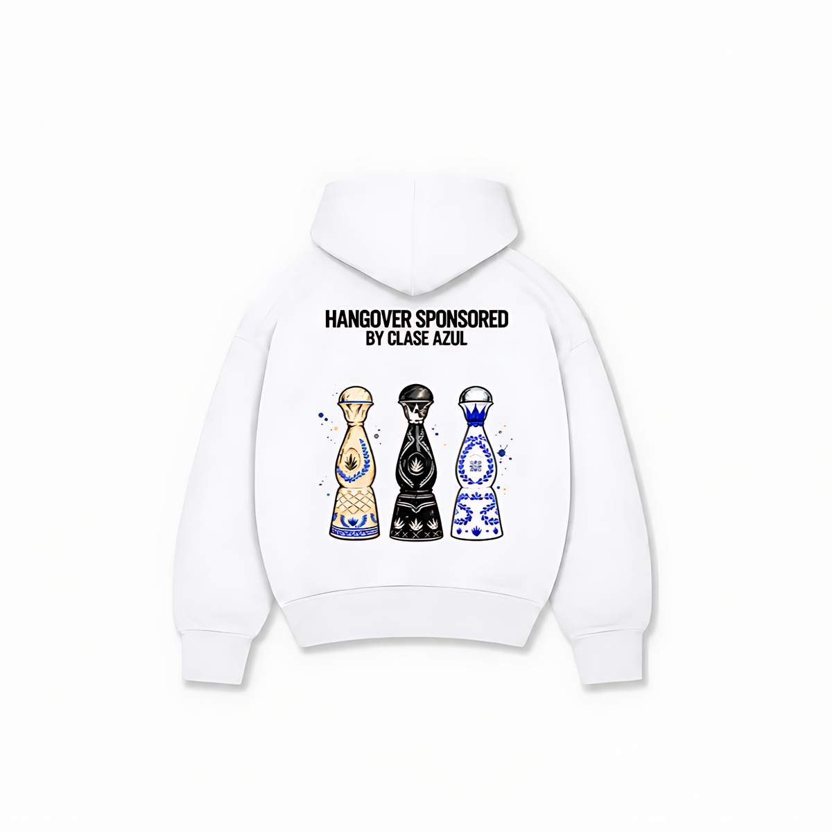 HANGOVER HOODIE - Branco - costas